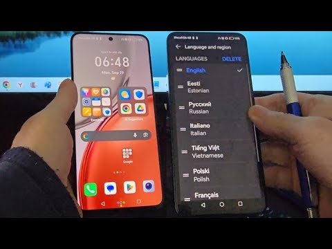 How to change language in Honor X9D | Honor X9D language settings