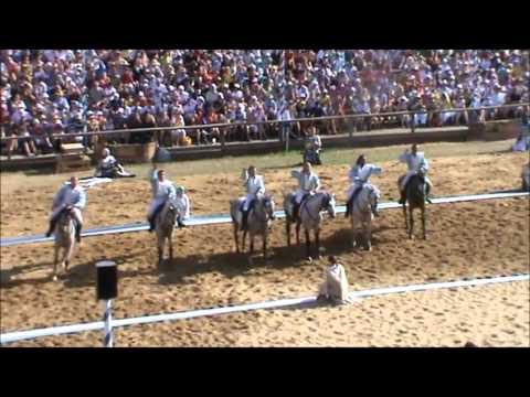 Kaltenberg Rittertuner 2013 Marion Levavasseur avec l'équipe Cavalcade Mario Luraschi show