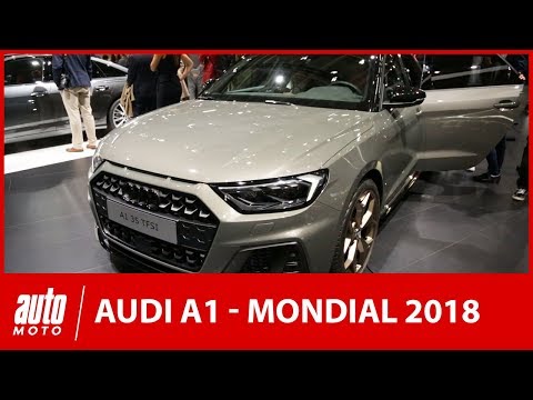 Mondial de l'auto 2018 - l'Audi A1 sous toutes les coutures