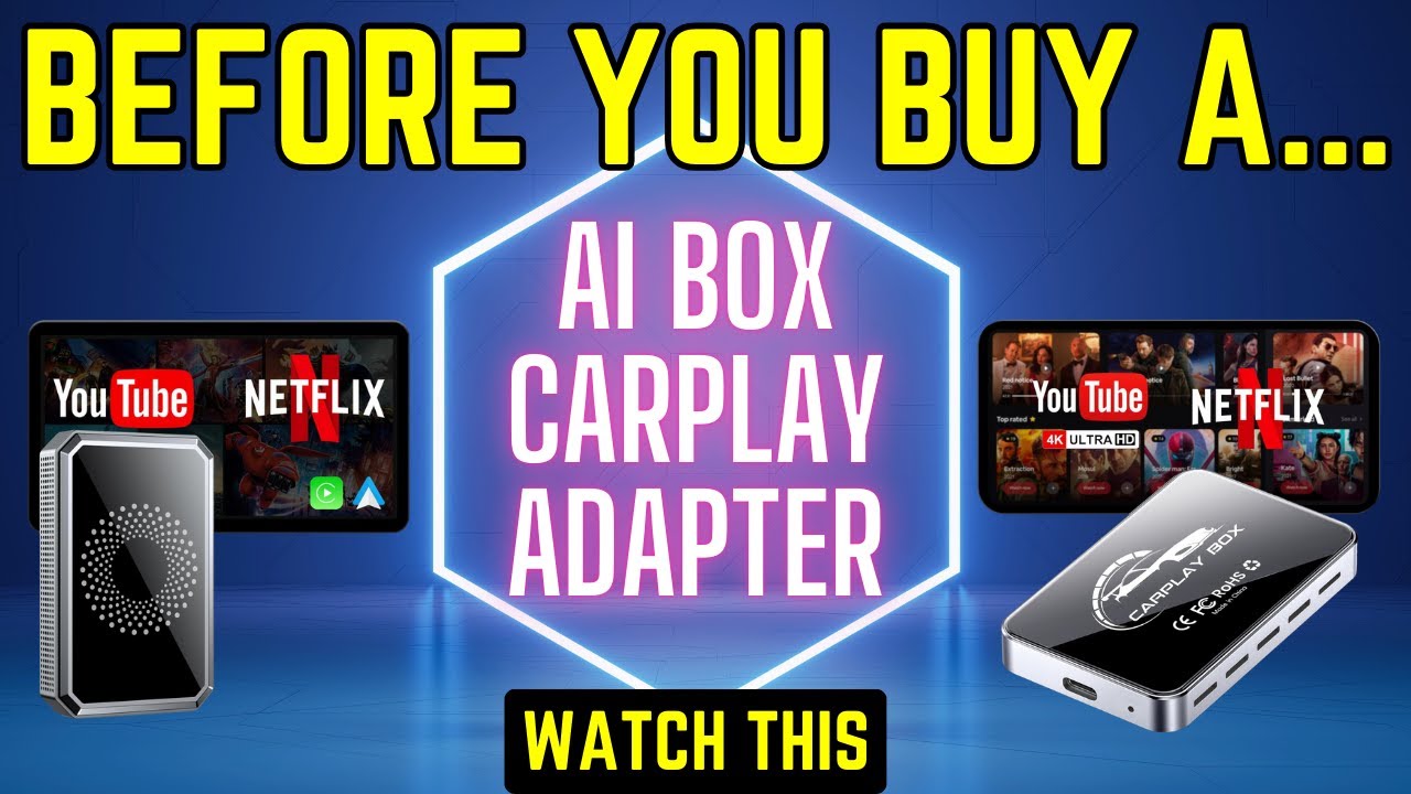 Stream Netflix & YouTube on Your Car Screen | Best AI Box CarPlay Adapters 2026