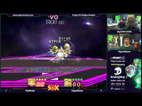 S@X 10/14/14 - Pink Fresh (Lucas) vs Hyperflame (Lucas) - Project M Tournament - Smash PM