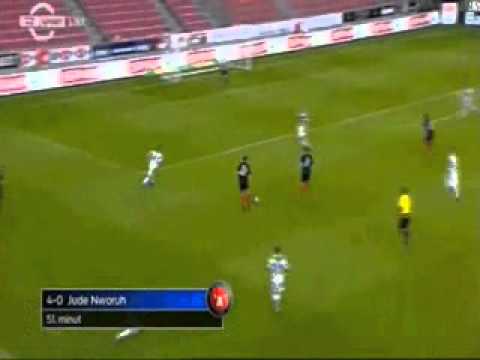 FC Midtjylland vs TNS - 5:2  Goals & Highlights [20/7/2011]