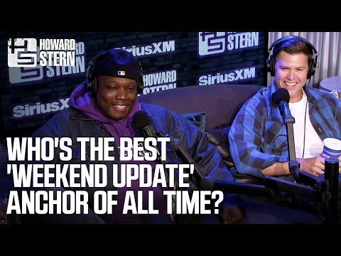 Colin Jost and Michael Che Name Their Favorite “Weekend Update” Hosts