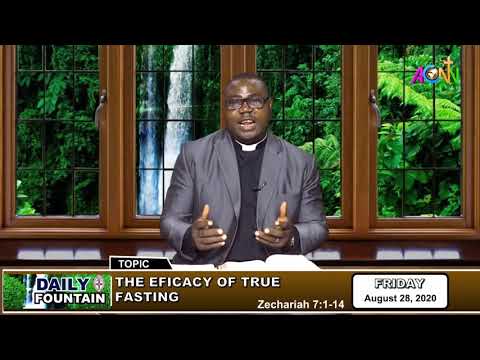 DAILY FOUNTAIN DEVOTIONAL GUIDE FOR 28 AUGUST 2020 - THE VEN. BENEDICT SAMUEL OKWUNJO