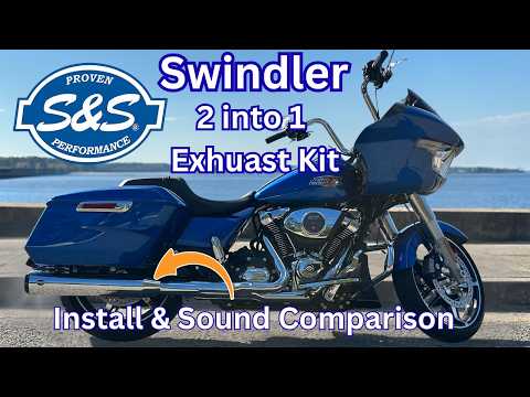 S&S Cycles Swindler Exhaust Kit on a 2025 Harley-Davidson Road Glide Install & Review