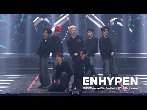 '멀어'+'Daydream' @ 2025 Weverse Con Festival - ENHYPEN (엔하이픈)