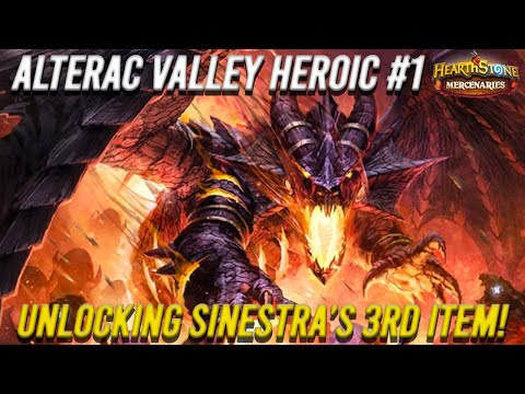 Heroic Ravak Guide! - Alterac Valley 1 - Unlock Sinestra's 3rd item! - HS Mercenaries PvE