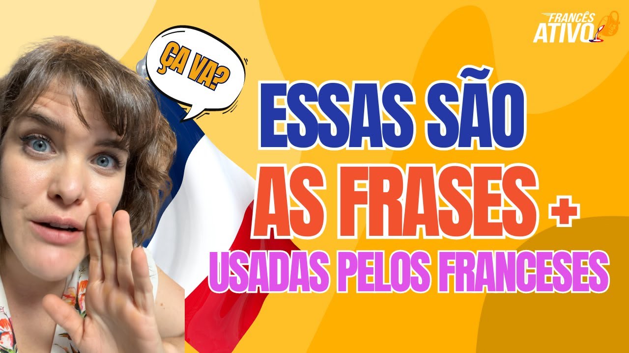 50 FRASES ESSENCIAIS EM FRANCÊS | AULA DE FRANCÊS PARA INICIANTES
