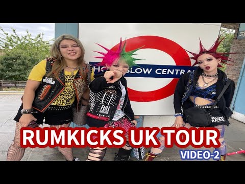 [RUMKICKS 2022 UK TOUR VIDEO-2] Journey to Camden town and The Halfmoon gig