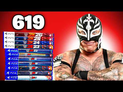 Hitting A 619 With Rey Mysterio In EVERY WWE 2K Game!