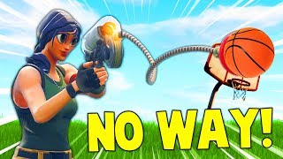 GRAPPLER BASKETBALL TRICKSHOTS (Fortnite Battle Royale)