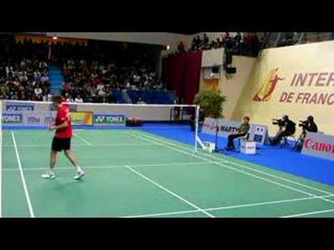 Peter Gade vs Yen Hui Kendrick Lee badminton 2007