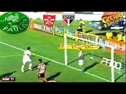 Paulistão 2012 - Linense 2x1 São Paulo