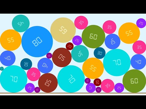 Numbers Balls Color Math Merge Game