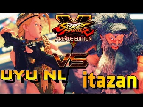 SFV/SF5 AE ☆ UYU NL (Cammy) VS  itazan (Zangief) Street fighter V Arcade edition