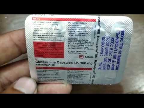 Hansepran clofazimine 100mg capsule