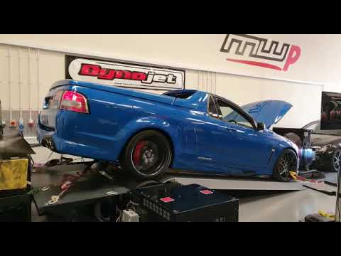Supercharged Maloo Dyno Run