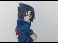 Drawing Sasuke Uchiha 