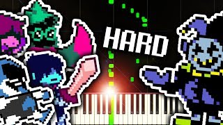 Cover art for THE WORLD REVOLVING from DELTARUNE - Piano Tutorial