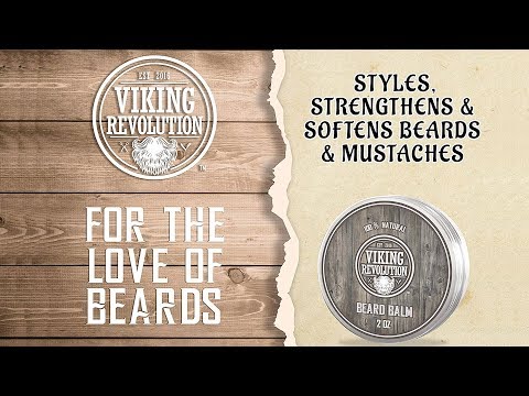 Viking Revolution Beard Balm... grow your best beard!...