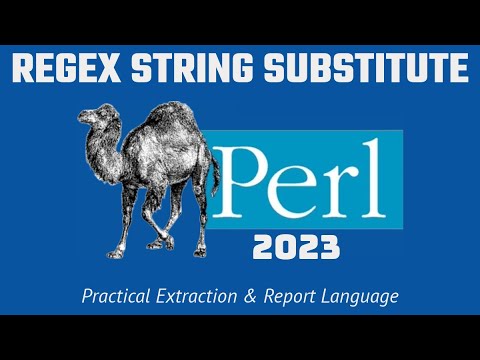 Perl Regex - Substitute Word In String 2023