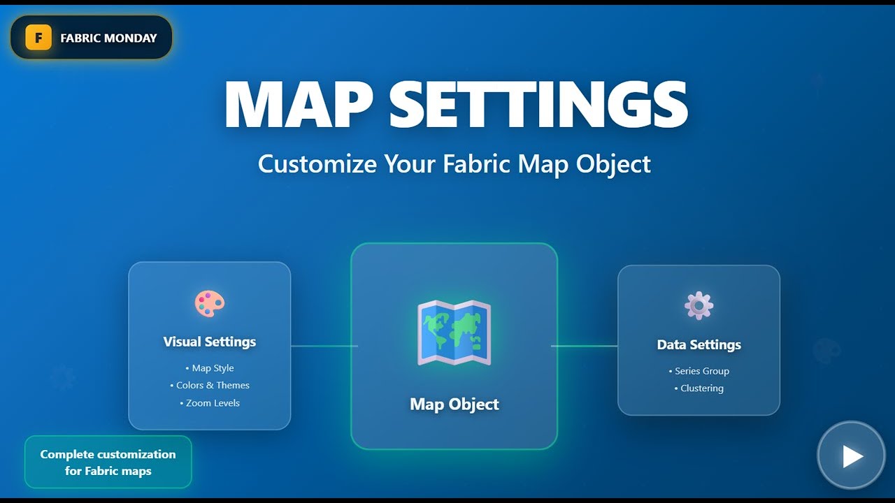 Fabric Monday 94: Map Settings