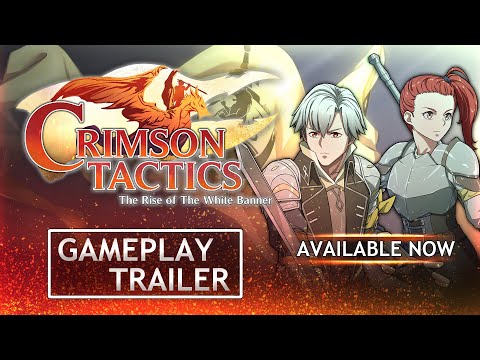 Crimson Tactics: The Rise of The White Banner - RELEASE GAMEPLAY TRAILER thumbnail