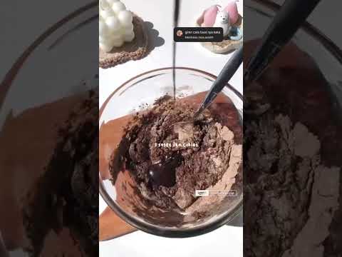 Simple brownies, no oven needed #food #foodie #brownies #baking