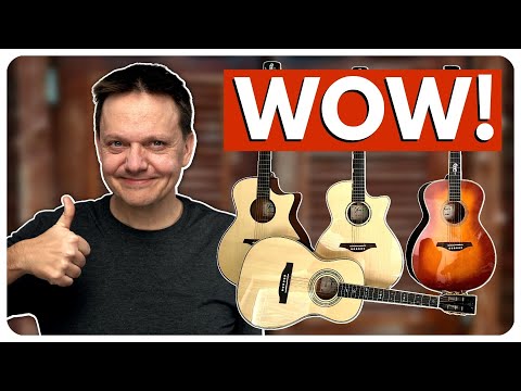 Diese Akustik-Gitarren wären auch den doppelten Preis wert!