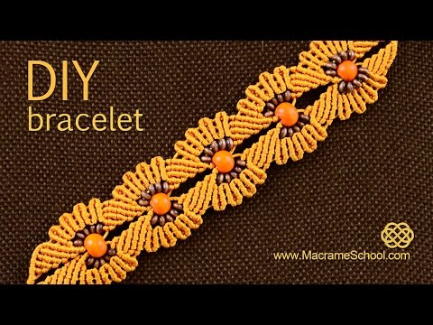 Heart Friendship Bracelet for Valentines Day DIY Tutorial