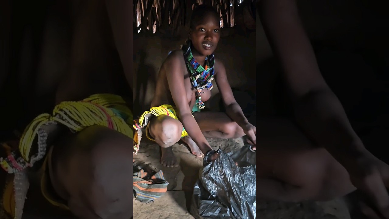 Hamar Tribe Girl Coffee Ceremony 🇪🇹☕️ #Ethiopia #OmoValley #HamarTribe #Coffee #Turmi #Indigenous