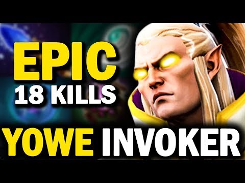 INTENSE GAME!! Rising Star Yowe Invoker vs Monkey King Mid | Epic 18 Kills - Dota 2 Invoker