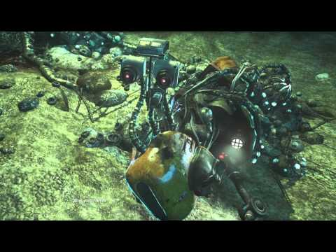 SOMA - Outside Theta: Simon Meets Robin Bass "I Killed Myself" (2 Copies Dialogue) Sequence PS4