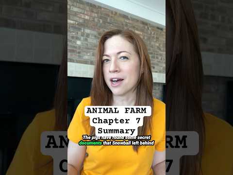 ANIMAL FARM Chapter 7 Summary
