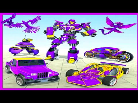 Ramp Car Robot Transform Game Android gameplay
