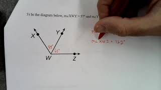 Geometry CP - Review for Quiz - Segments and Angles