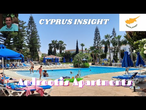 Andreotis  Hotel and Apartments Protaras Cyprus - A Tour Around.