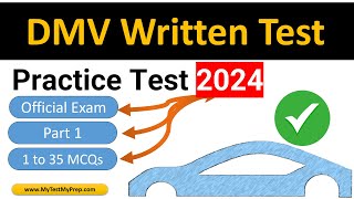 DMV Written Test 2024 Permit Practice Test Questions Answers