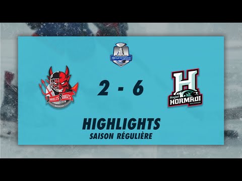 Diables Rouges de Briançon 2-6 Anglet Hormadi - Highlights - Synerglace Ligue Magnus 2022/23