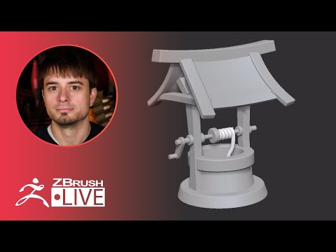 How to Create a Well in ZBrush 2020! - Joseph Drust