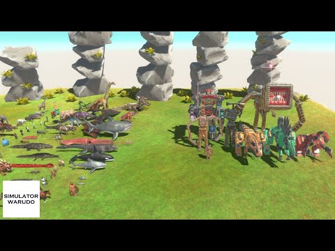 WORKSHOP UNITS vs ALL UNITS Animal Revolt Battle Simulator