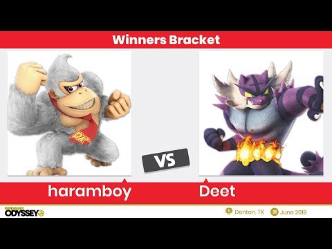 Super Smash Odyssey 3 - Winners Round 1 - Haramboy vs Deet