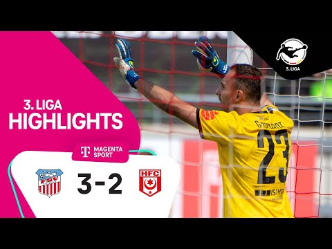 FSV Zwickau - Hallescher FC | Highlights 3. Liga 22/23