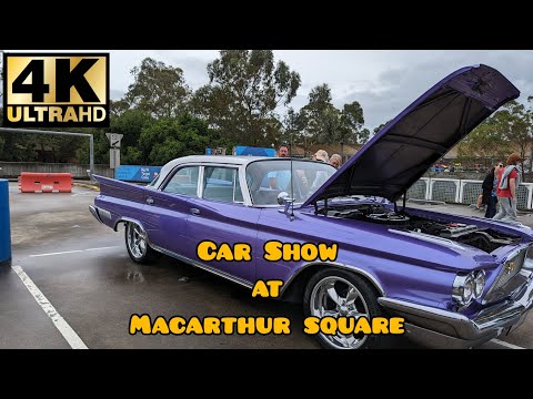 🇦🇺 CAR SHOW AT MACARTHUR SQUARE | 4K