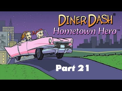 Diner Dash: Hometown Hero - Gameplay Part 21 (Level 10) Beach Shack at The Boardwalk