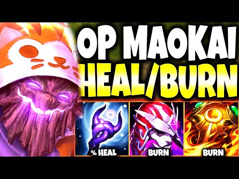This Maokai Season 13 Build BROKE: IMMORTAL + HEAL + BURN = 💀