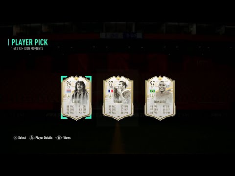 THIS IS WHAT I GOT IN 15x 92+ ICON MOMENTS PLAYER PICKS! #FIFA21 ULTIMATE TEAM