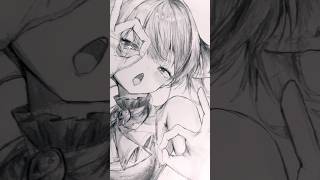 高校1年生が描いてみた！ #宝鐘マリン #ホロライブ #イラスト #マリンのお宝 #ファンアート  #art  #illustration