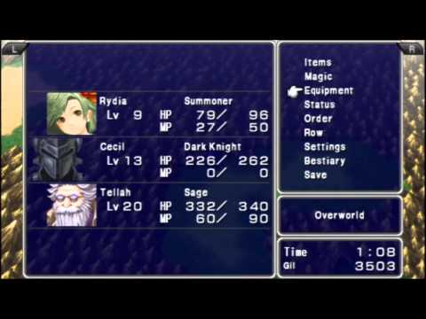Let's Play Final Fantasy IV (PSP) #005 Crack is Bad for Everyone...Even Octupi