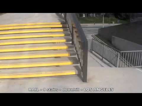 RAIL - 9 stairs square - Skate Spots App